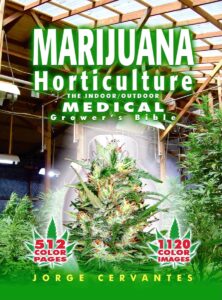 Marijuana Horticulture The book cover for "Marijuana Horticulture: The Indoor/Outdoor Medical Grower's Bible"